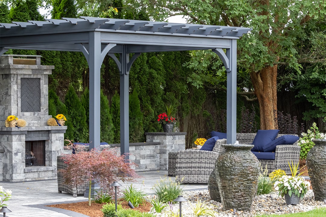 Building a Pergola or Gazebo as a Focal Point in a New Jersey Yard